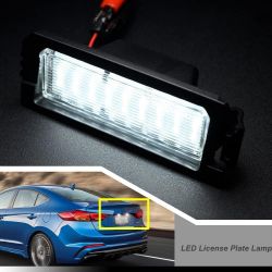 2x luci targa a LED Hyundai Hyundai i30 Tucson Veloster, Kia Rio Niro K5 K7 Cadenza