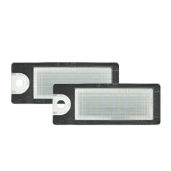2x Éclairages plaque LED Volvo V70, XC70, S60, S80 et XC90 - Plaque d'immatriculation LED