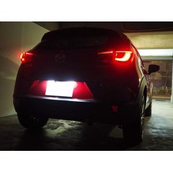 2 luci targa a LED Mazda 3 e CX3 - targa a LED