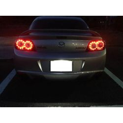 2x Mazda 6 (2007-2017) y RX-8 (2004-2012) Luces de matrícula LED - Matrícula LED