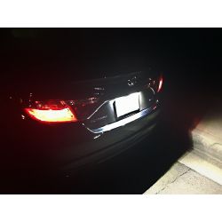 2 luci targa a LED Toyota Prius, Alphard, Vellfire - targa a LED