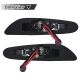 2x Kierunkowskazy LED BMW* Serie 1 E81 E82, 3 E46 E90 E91 E92, 5 E60 E61, X1 E84 X3 E83 - Przyciemniane - Para