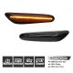 2x Kierunkowskazy LED BMW* Serie 1 E81 E82, 3 E46 E90 E91 E92, 5 E60 E61, X1 E84 X3 E83 - Przyciemniane - Para