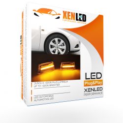 2x LED Indicators Opel Corsa D, Astra H/J, Adam, Meriva, Zafira, Insignia and Chevrolet Cruze Aveo, Orlando - Clear Version