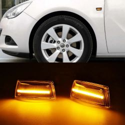 2 indicatori di direzione a LED Opel Corsa D, Astra H/J, Adam, Zafira, Insignia e Chevrolet Cruze Aveo - Versione trasparente