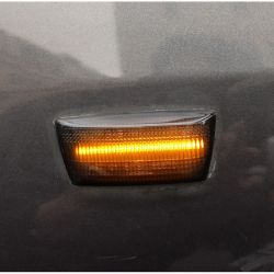 2x Intermitentes LED Opel Corsa D, Astra H/J, Adam, Meriva, Zafira, Insignia y Chevrolet Cruze Aveo, Orlando - Versión ahumada
