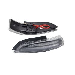2x Scrolling LED Mirror Indicators Toyota Yaris, Auris, Camry, Prius, Corolla and Verso - Clear Version