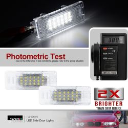 2 luci di cortesia a LED / porte BMW E39, E52/Z8 e E53/X5 - plug&play
