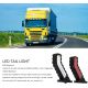 2x Feux de gabarit latéraux + Clignotant LED dynamique pour camion, camping-car, bus, bateau, remorque 12V-24V