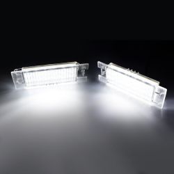 2x Jeep Renegade 2015 to 2022 LED license plate lights - CANBUS Plug&Play LED license plate