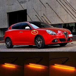 DYNAMISCHE SCROLLENDE LED-Anzeigen mit klarem Repeater, Alfa Romeo Giulietta 2010 bis 2016