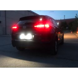 2 luces de matrícula LED Hyundai Tucson y IX35 - 2015 a 2018 - matrícula LED