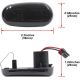 SCROLLENDE LED-Blinker Alfa Romeo 147 / GT / Mito - Fiat Bravo 2 - DYNAMISCHE Seitenblinker