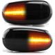 SCROLLENDE LED-Blinker Alfa Romeo 147 / GT / Mito - Fiat Bravo 2 - Geräuchert - DYNAMISCHE Seitenblinker