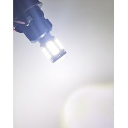 2x Ampoules P21W - 33 LED Blanc - X-LED Series - 10-30V - 5W - 700Lms - CANBUS 95% - 1156 BA15S