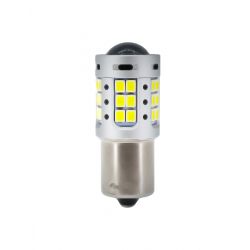 2x P21W Bulbs - 33 White LEDs - X-LED Series - 10-30V - 5W - 700Lms - CANBUS 95% - 1156 BA15S