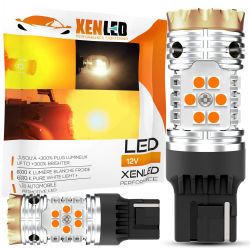 2x LED-Lampen xenled v2.0 24 SSMG - WY21W - CANbus Leistung