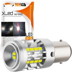Lampadina P21W - 20 LED Bianco - X-LED Series2 - 10-40V - 24W - 900Lms - CANBUS 95% - 1156 BA15S