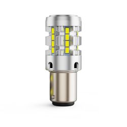 Glühbirne P21W - 20 LED Weiß - X-LED Serie2 - 10-40V - 24W - 900Lms - CANBUS 95% - 1156 BA15S