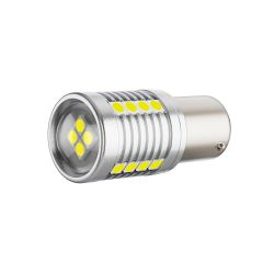 Ampoule P21W - 20 LED 3030 Blanc - X-LED Passive - 10-30V - 8,5W - 750Lms - 1156 BA15S