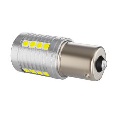 Glühbirne P21W - 20 LED 3030 Weiß - X-LED Passiv - 10-30V - 8,5W - 750Lms - 1156 BA15S