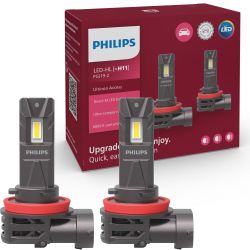 2 bombillas LED Philips Ultinon Access U2500 H11 - 11362U2500C2 - 20W 12V 1800Lms - PGJ19-2