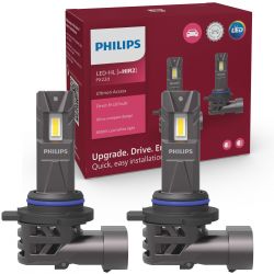 2 bombillas LED Philips Ultinon Access U2500 HIR2 - 11012U2500C2 - 20W 12V 1800Lms - 9012 PX22d