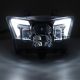 Phare à LED Kawasaki KMX KLX KLR KLE ZZR KDX / SUZUKI RMZ DRZ - canbus 48W avec bulle - XENLED - 4800Lms