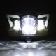 Phare à LED Kawasaki KMX KLX KLR KLE ZZR KDX / SUZUKI RMZ DRZ - canbus 48W avec bulle - XENLED - 4800Lms