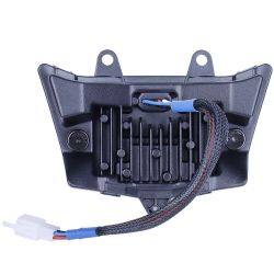 Kawasaki KMX KLX KLR KLE ZZR KDX / SUZUKI RMZ DRZ LED-Scheinwerfer – 48 W Canbus mit Blase – XENLED – 4800 Lms