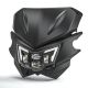 Phare à LED Kawasaki KMX KLX KLR KLE ZZR KDX / SUZUKI RMZ DRZ - canbus 48W avec bulle - XENLED - 4800Lms