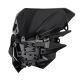 Phare à LED Kawasaki KMX KLX KLR KLE ZZR KDX / SUZUKI RMZ DRZ - canbus 48W avec bulle - XENLED - 4800Lms
