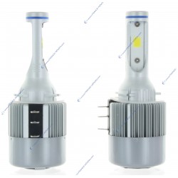 2 x Ampoules H15 LED 36W - 3800Lm - Haut de Gamme