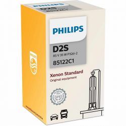 1x Bombilla Standard xenón D2S 35W Philips 85122C1 P32d-2 4300K ​​​​1 St. Philips Authentic