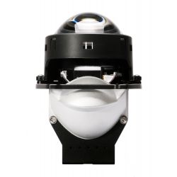 2x Bi-LED Lens Projectors 44/45W X7 Universal Retrofit - Brakcet Hella - 9000 Lumens 5500K - 3" - LED Conversion