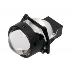 2x Projecteurs Lentille  Bi-LED 44/45W X7 Retrofit Universel - Brakcet Hella - 9000 Lumens 5500K - 3" - Conversion LED