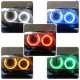 Pack 2 LED angel eyes H8 RGB 30W bulbs for BMW - 2 year warranty