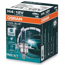 1X H4 COOL BLUE INTENSE, HALOGEN HEADLIGHT LAMP, 64193CBN, 12V, SOLO BOX 472CBN
