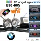 Pack of 2 LED angel eyes bulbs BMW 3 Series E90 ph1 RGB 20W - 2 year warranty