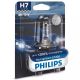 1x H7 RacingVision GT200 Philips 12972RGTB1 55W 200% - Front lighting lamp - Single bulb