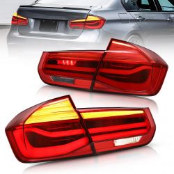Feux arrière LED XENLED pour BMW 3er F30 F35 2012-2018 avec clignotant séquentiel - La paire droite et gauche