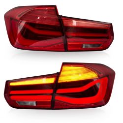 Fanali posteriori a LED XENLED per BMW 3er F30 F35 2012-2018 con indicatori di direzione sequenziali - Coppia destra e sinistra
