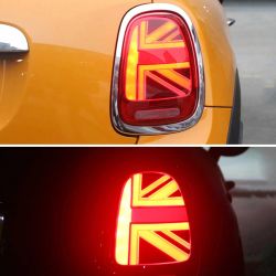 2x XENLED LED taillights for Mini F55/F56/F57 2014-2019 with sequential indicator - Right and left