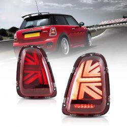 2x XENLED LED taillights for Mini R56/R57/R58/R59 2007-2013 with sequential turn signal - Right and left