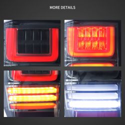 2x luces traseras LED Ford RANGER de 2012 con intermitente secuencial - El par derecho e izquierdo