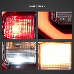 2 luces traseras LED Toyota Hilux 2015 a 2020 - LED derecha e izquierda - Par
