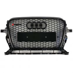 Audi RSQ5 KÜHLERGRILL für Q5 B8.5 – 2013 bis 2017 – Look SQ5 / RSQ5 Schwarz – Wabenstruktur