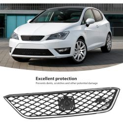 GRILLE Seat Ibiza Look FR from 2013 to 2017 - Black + Chrome Honeycomb - Replaces 6J0853651E
