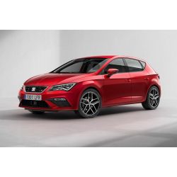 GRILLE Seat Leon 5F MK3 Look FR from 2017 to 2021 - Black + Honeycomb Chrome - Replaces 5F0853654J
