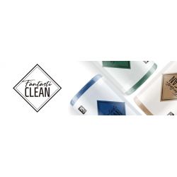 Fantasticlean 75 Microfiber Cleaning Cloths - 75 Pcs / Roll, Tearable Microfiber Cloths - Navy Blue - 1 roll